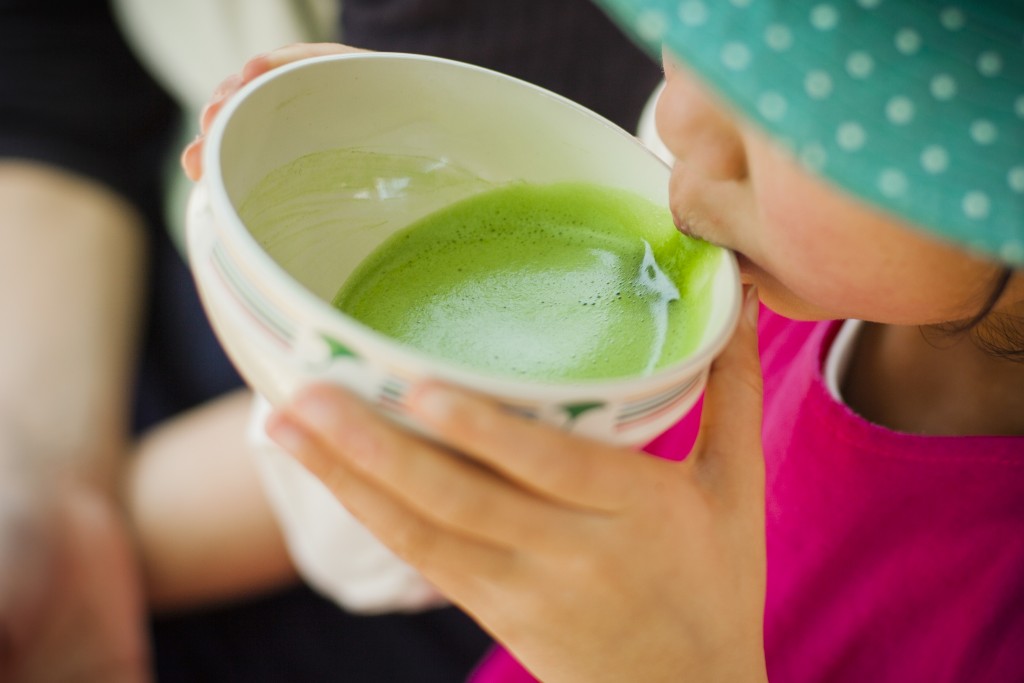 Binzuru ichi, Zenko-ji temple green tea