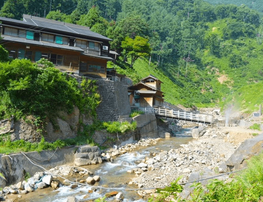 jigokudani-korakukan-green-season