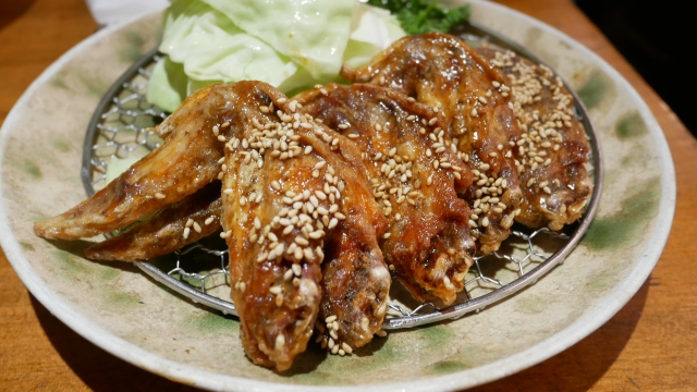 Nagoya's famous tebasaki chicken wings
