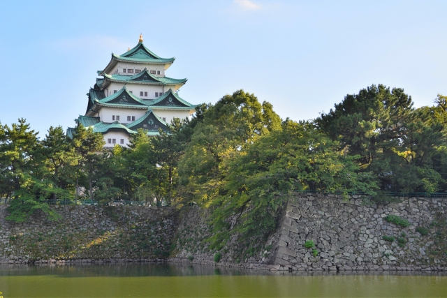 Nagoya Castle from across the moat