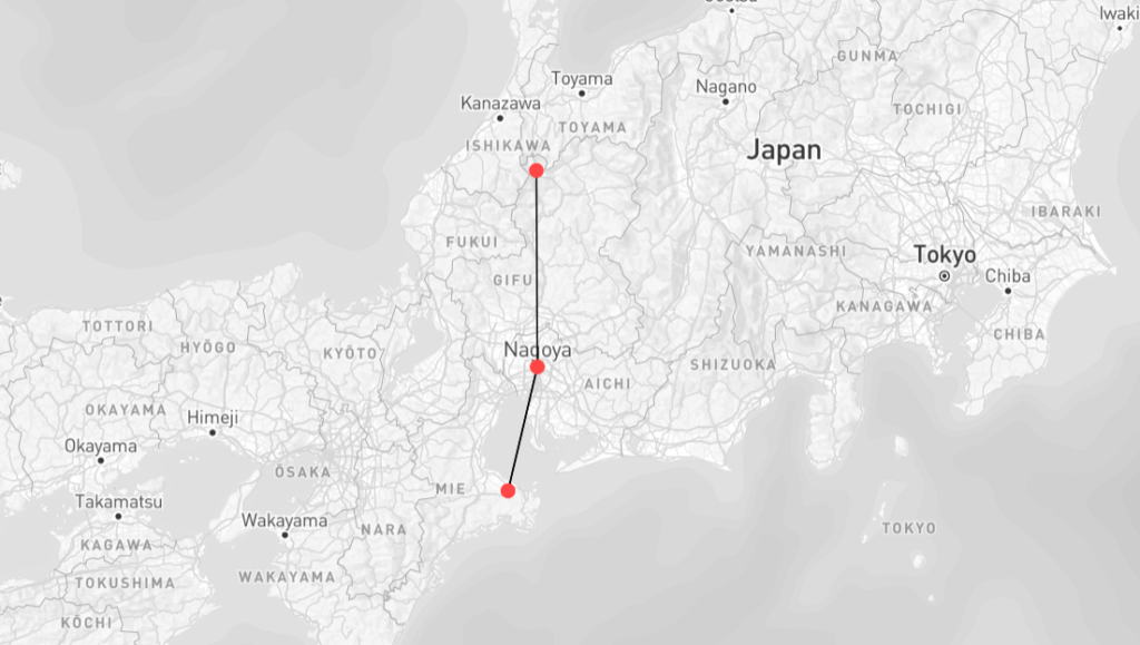 itinerary-map-nagoya-3-day-highlights